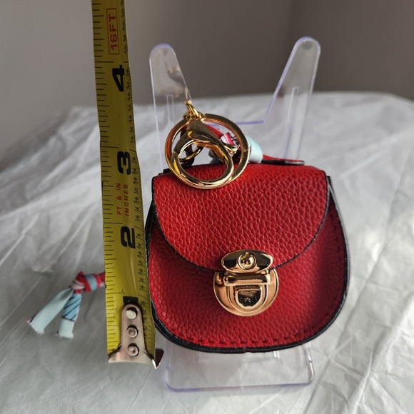 Mini Saddle Bag Charms/Ear Bud Holder with Goldtone Accents NWOT-SELECT ONE! - Picture 4 of 13
